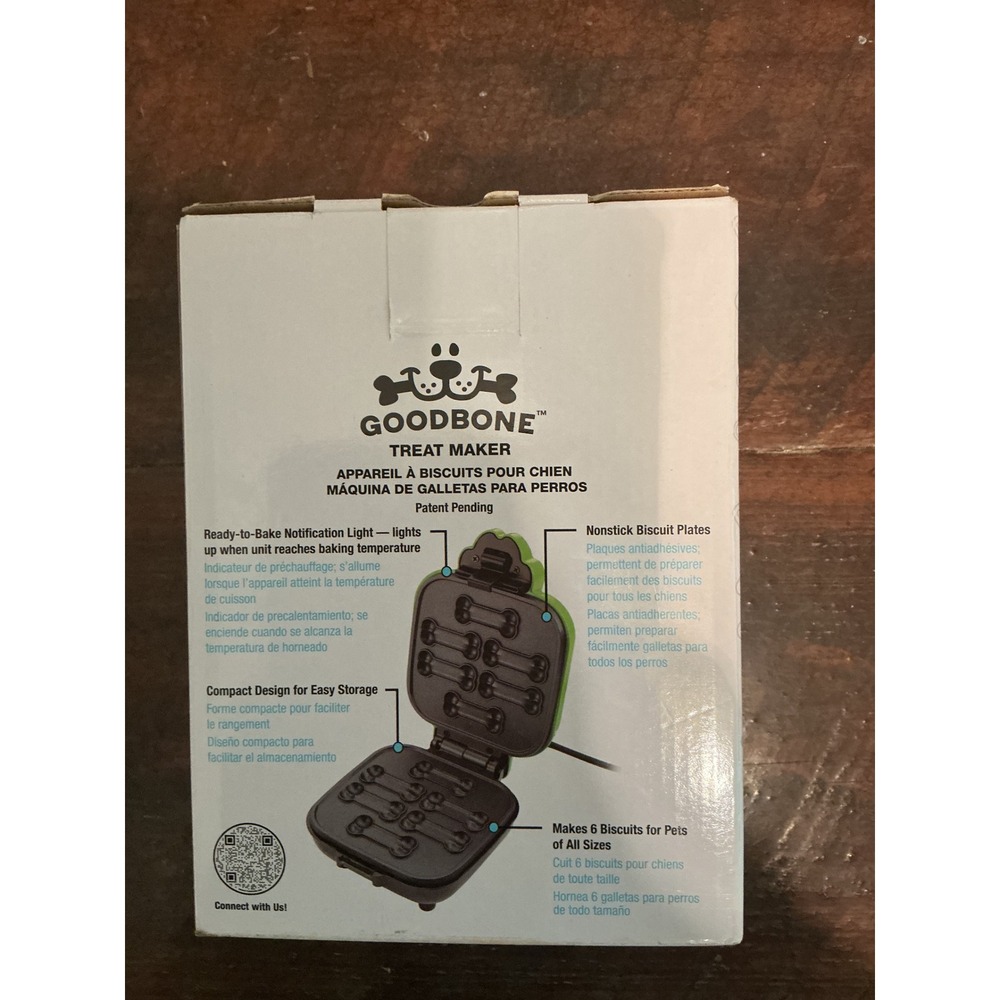 ConairProPet GoodBone Dog Treat Maker Green Nonstick Bone Shapes PGFTMSGR New - Picture 2 of 7